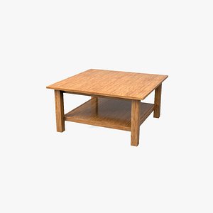 Coffee Table 3 - Bamboo Wood