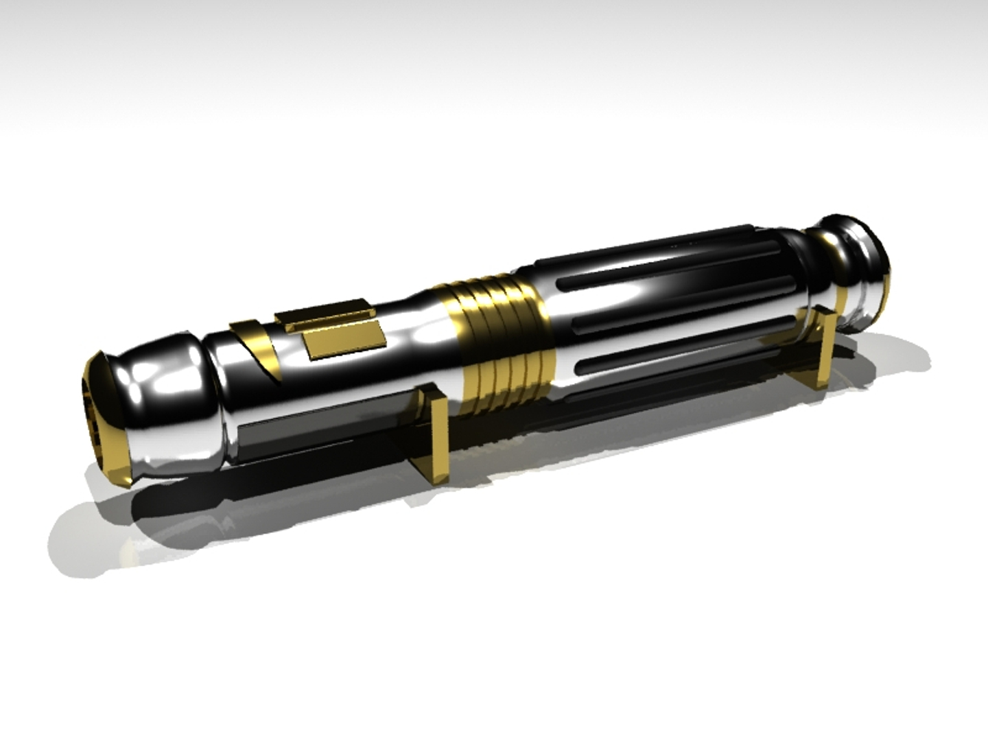 free mace windu lightsaber 3d model