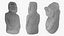 Easter Island Statue Moai White