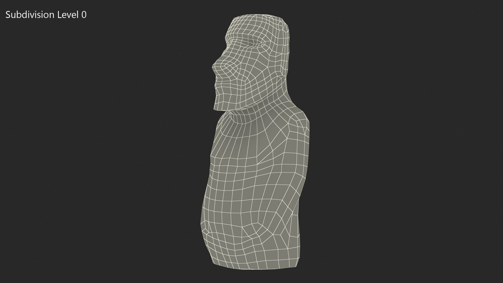 3d Easter Island Statue Moai Turbosquid 1611297