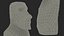 Easter Island Statue Moai White