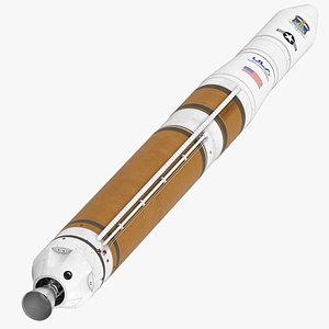 delta iv medium 9040 3d obj