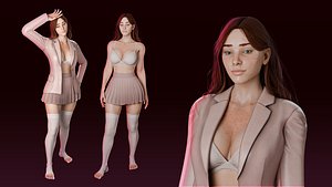 3D model SkirtGirl