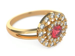 3d model diamond