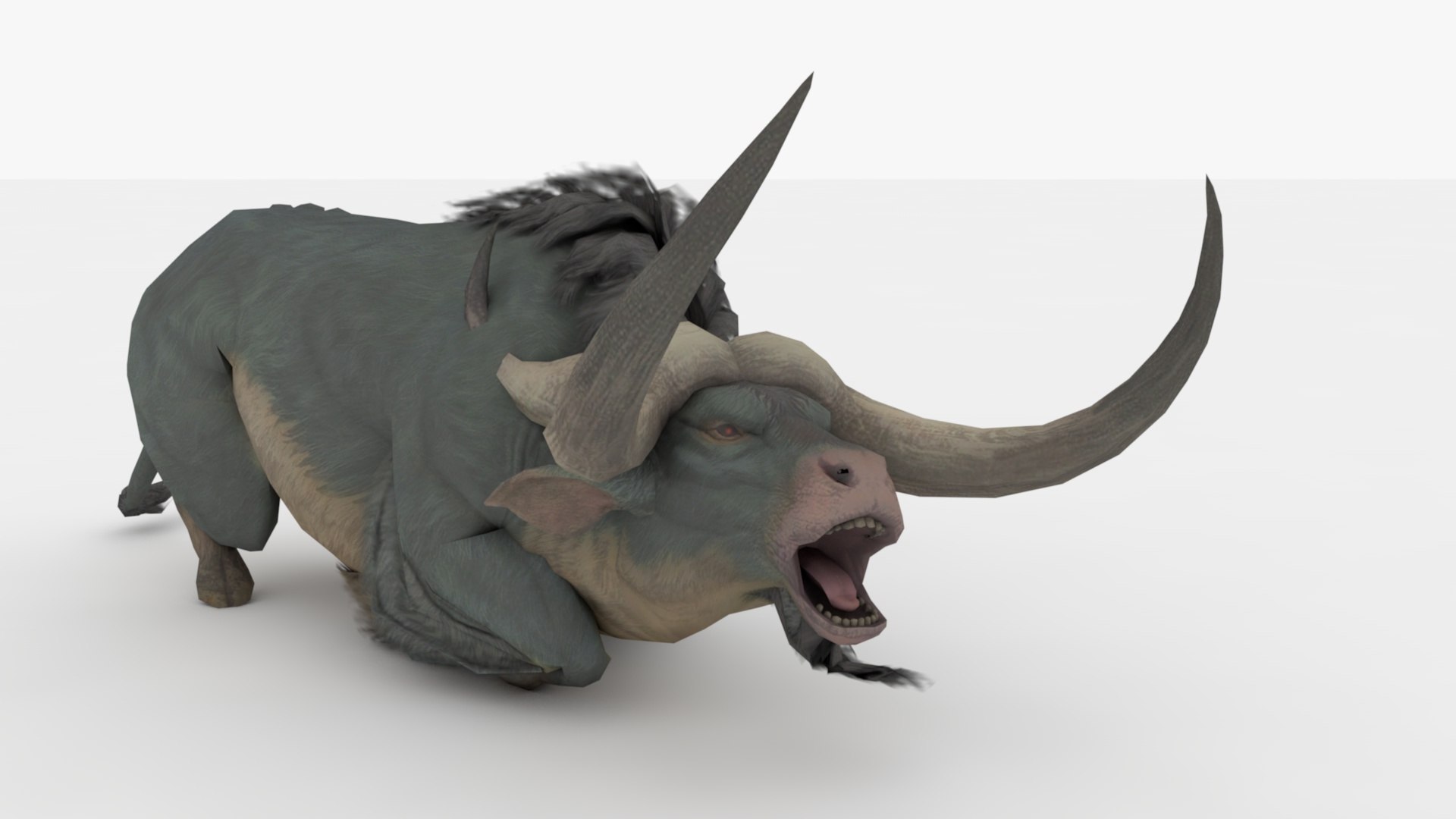 3D 3in1 Buffalo Rigged And Animated Model - TurboSquid 2345194