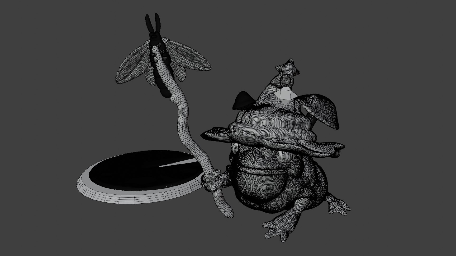 3D Toad Wizard Model - TurboSquid 1969323