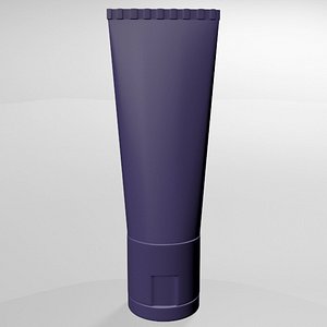 3D Nipple Cream Tube 01 model