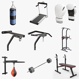 Sports equipment vol. 1 3D