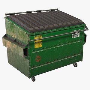 3D Dumpster model