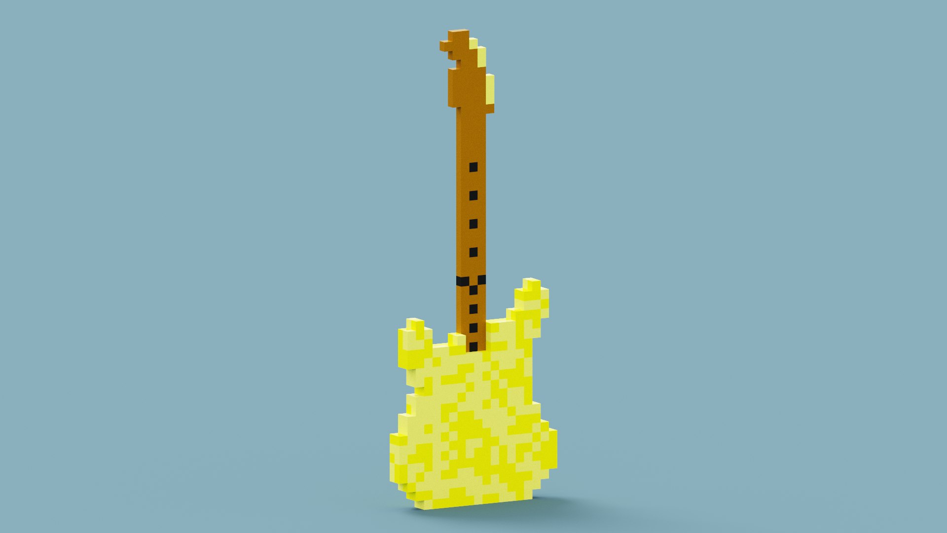 Voxel Yellow Guitar 3D model https://p.turbosquid.com/ts-thumb/Nf/5PwDuV/BL/spin202210280132270005/png/1666910704/1920x1080/fit_q87/4f69f1f992e6c14ea75629d5d84da0481f2657db/spin202210280132270005.jpg