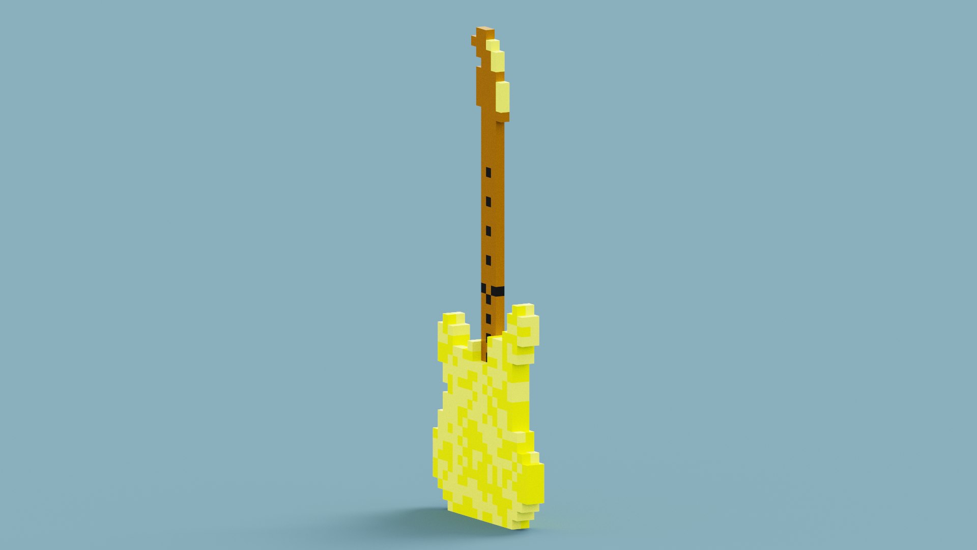 Voxel Yellow Guitar 3D model https://p.turbosquid.com/ts-thumb/Nf/5PwDuV/eA/spin202210280132270008/png/1666910748/1920x1080/fit_q87/8fac354be6f72710e7fc985d5cd2e344f1f7f710/spin202210280132270008.jpg