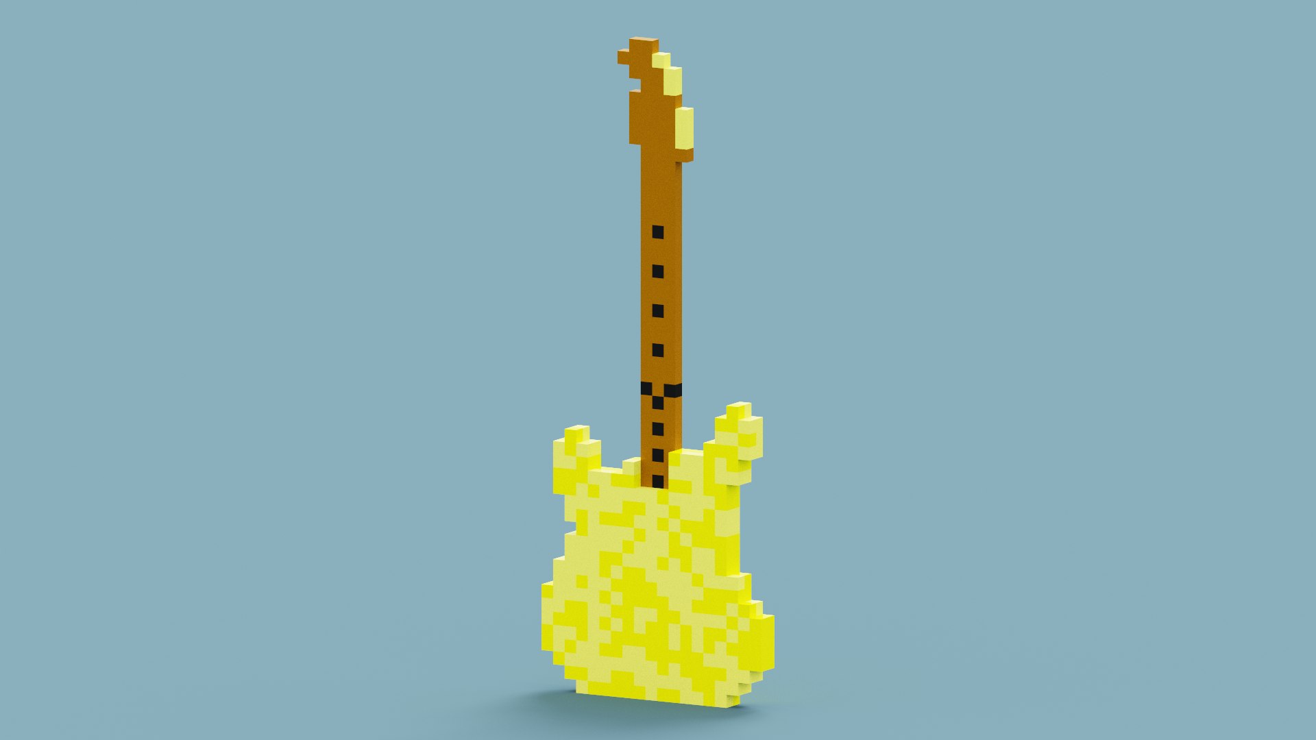 Voxel Yellow Guitar 3D model https://p.turbosquid.com/ts-thumb/Nf/5PwDuV/l0/spin202210280132270007/png/1666910750/1920x1080/fit_q87/56bdead32fca44ea133f93867ae8ec3dec510b68/spin202210280132270007.jpg