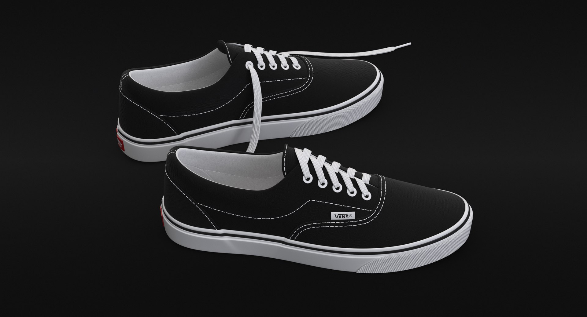 Vans Shoes 3d Model