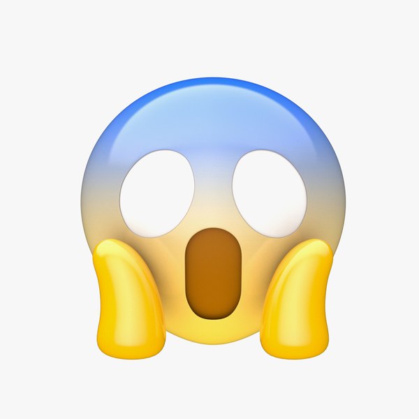 Apple Face Screaming in Fear 3D model