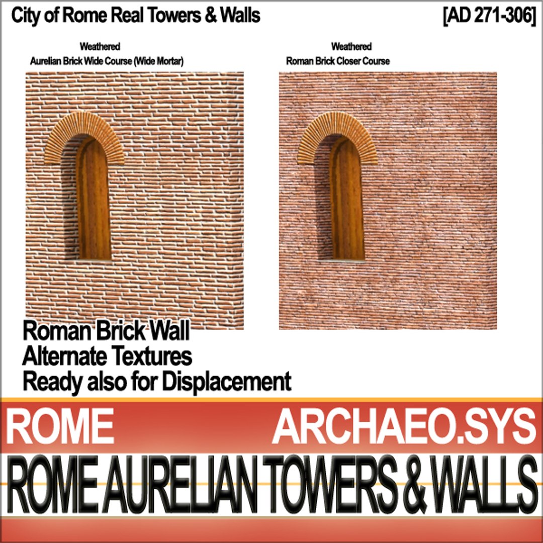Towers Walls City Rome 3ds