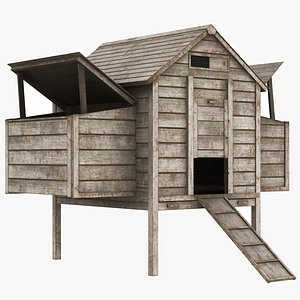3D model Chicken Coop