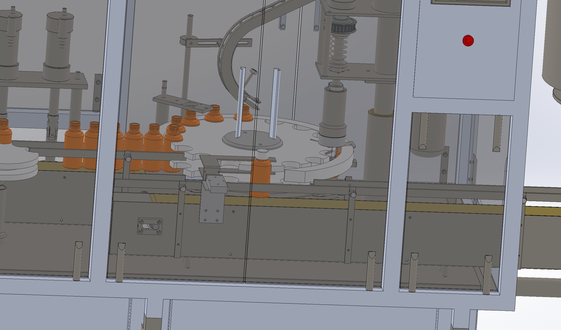 3D Automatic Filling And Capping All-in-one Machine - TurboSquid 2003746