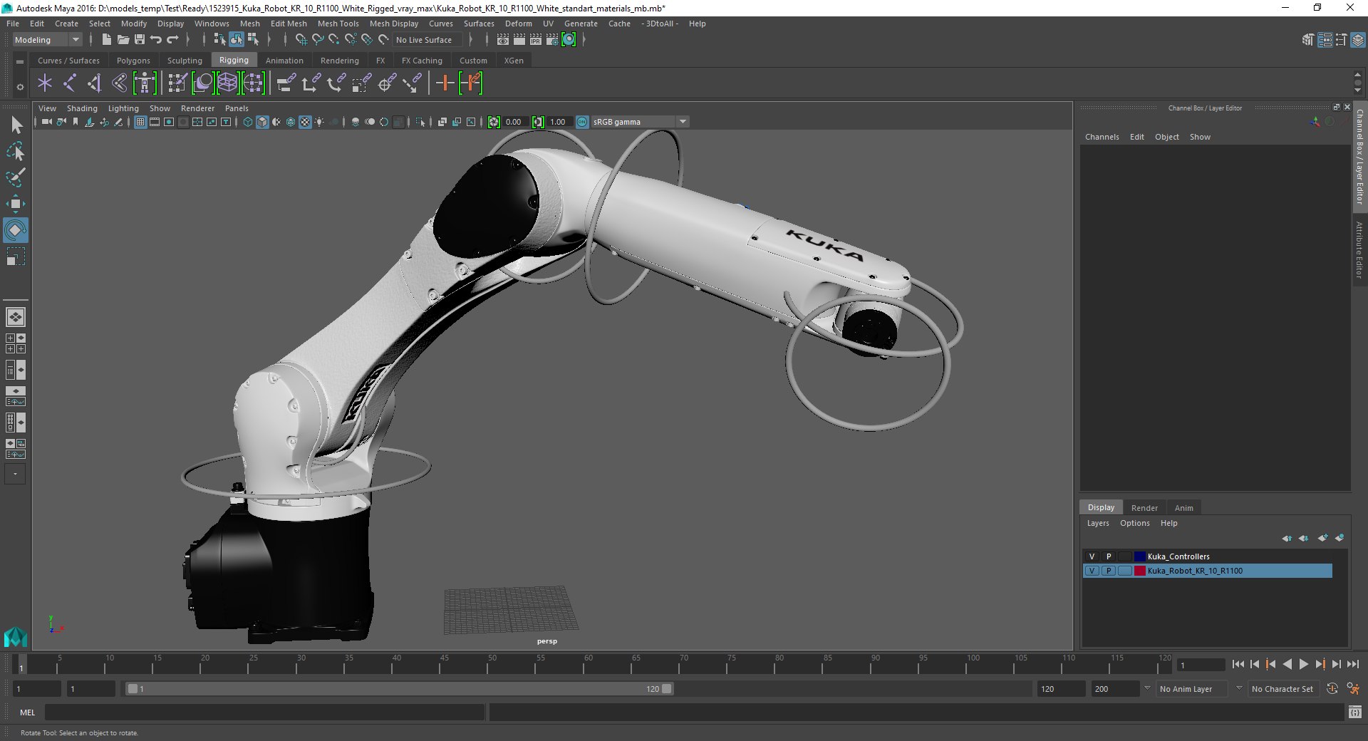 Kuka Robot Kr 10 3D Model - TurboSquid 1502811