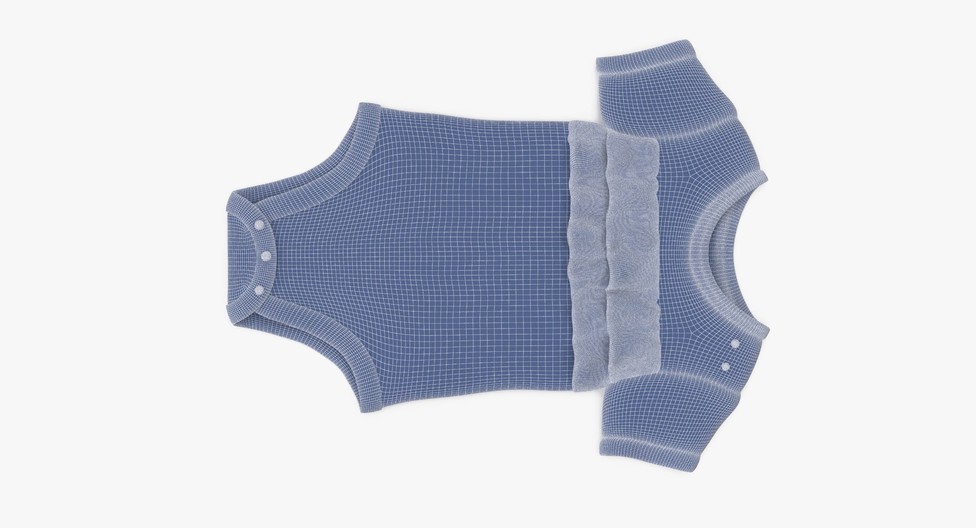 3d Model Onesie Pink