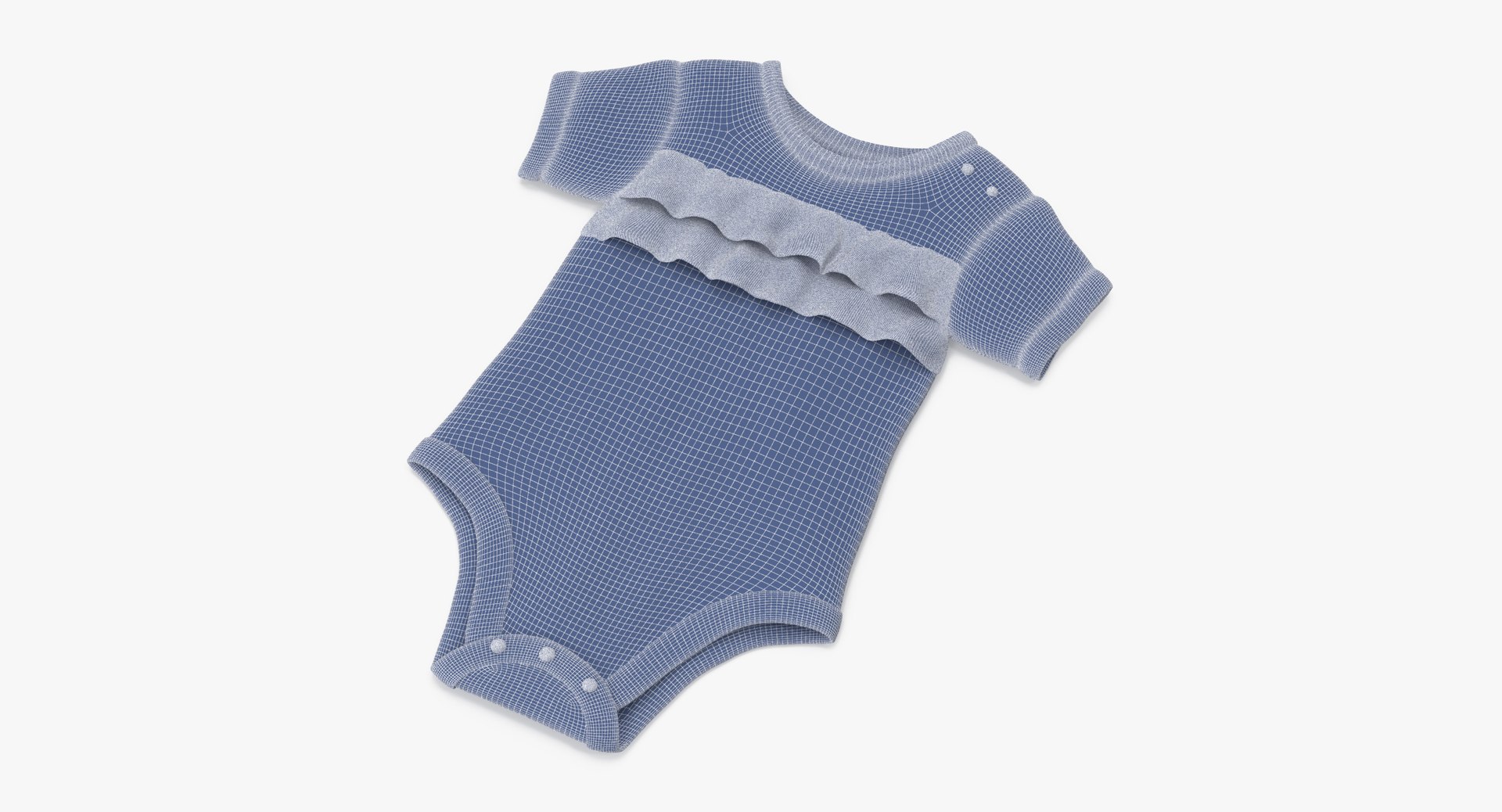 3d Model Onesie Pink