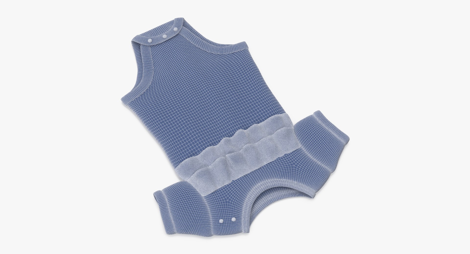 3d Model Onesie Pink