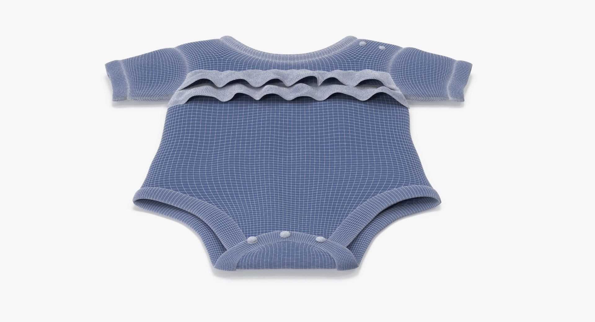 3d Model Onesie Pink