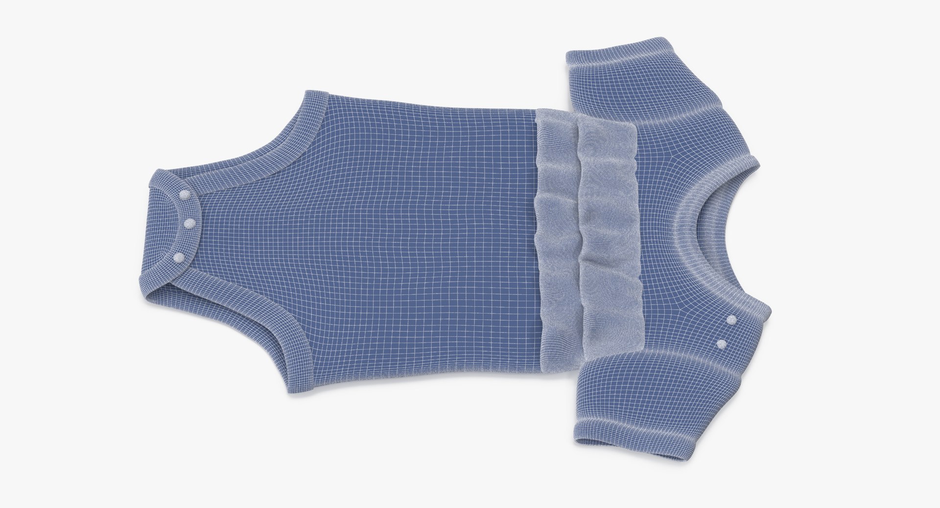 3d Model Onesie Pink