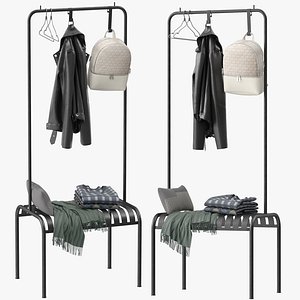 steel hallway unit youtoo 3D model