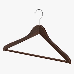 realistic clothes hanger model