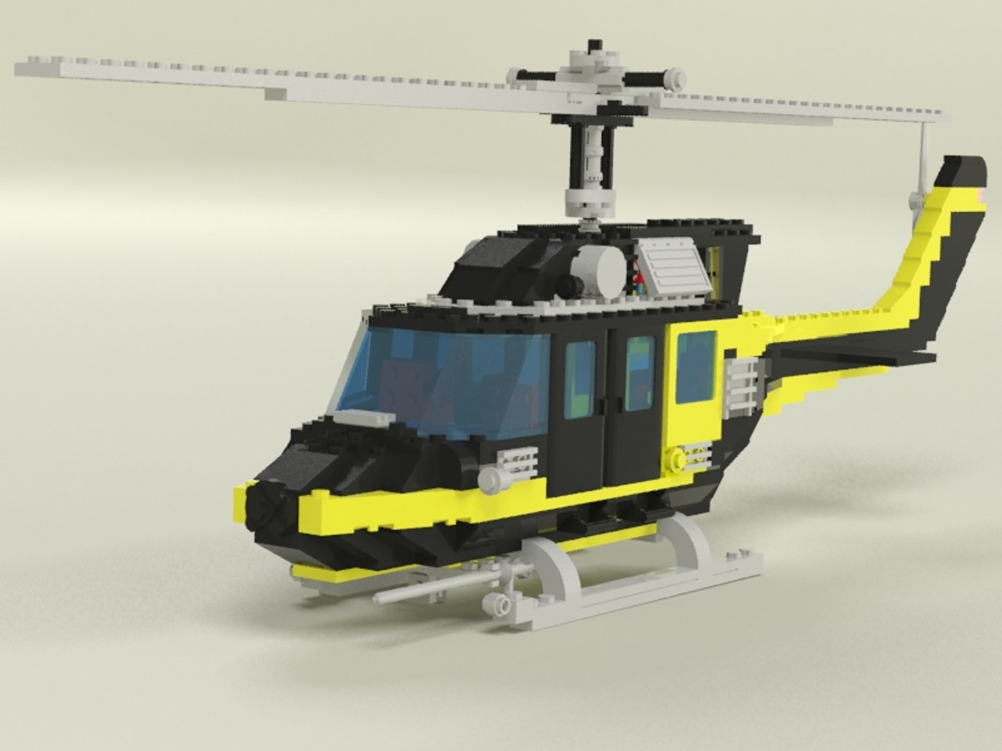 Lego model team helicopter sales