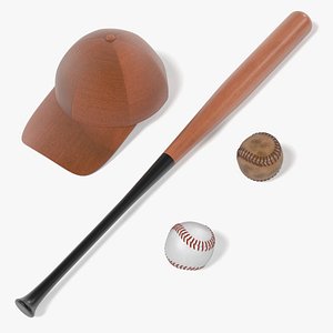 ball baseball base 3d model