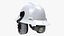 Schutzhelm mit Gehörschutz und Schutzbrille