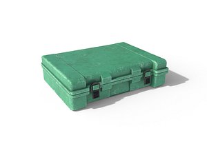 plastic storage container box 3D