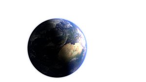 Earth sun set