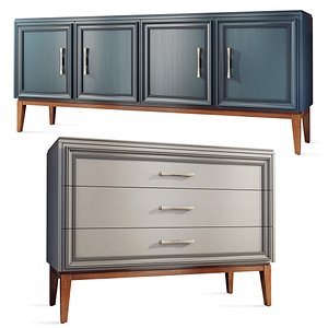 3D Dresser Sideboard Sacramento By Belfan