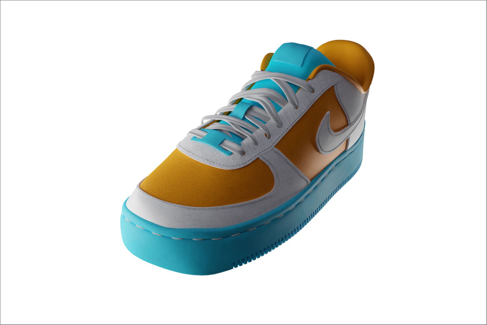 nike air 3d model