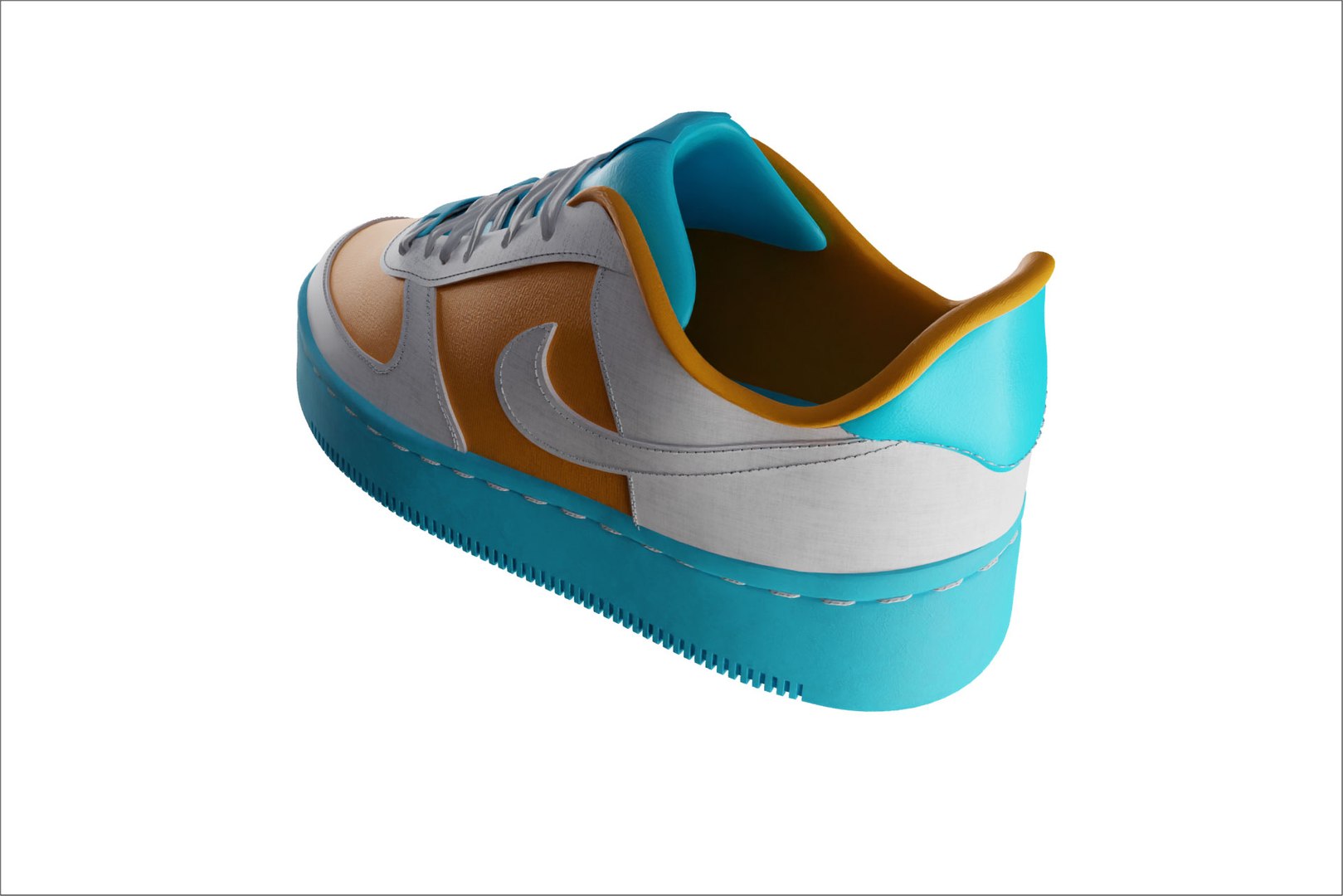 nike air 3d model
