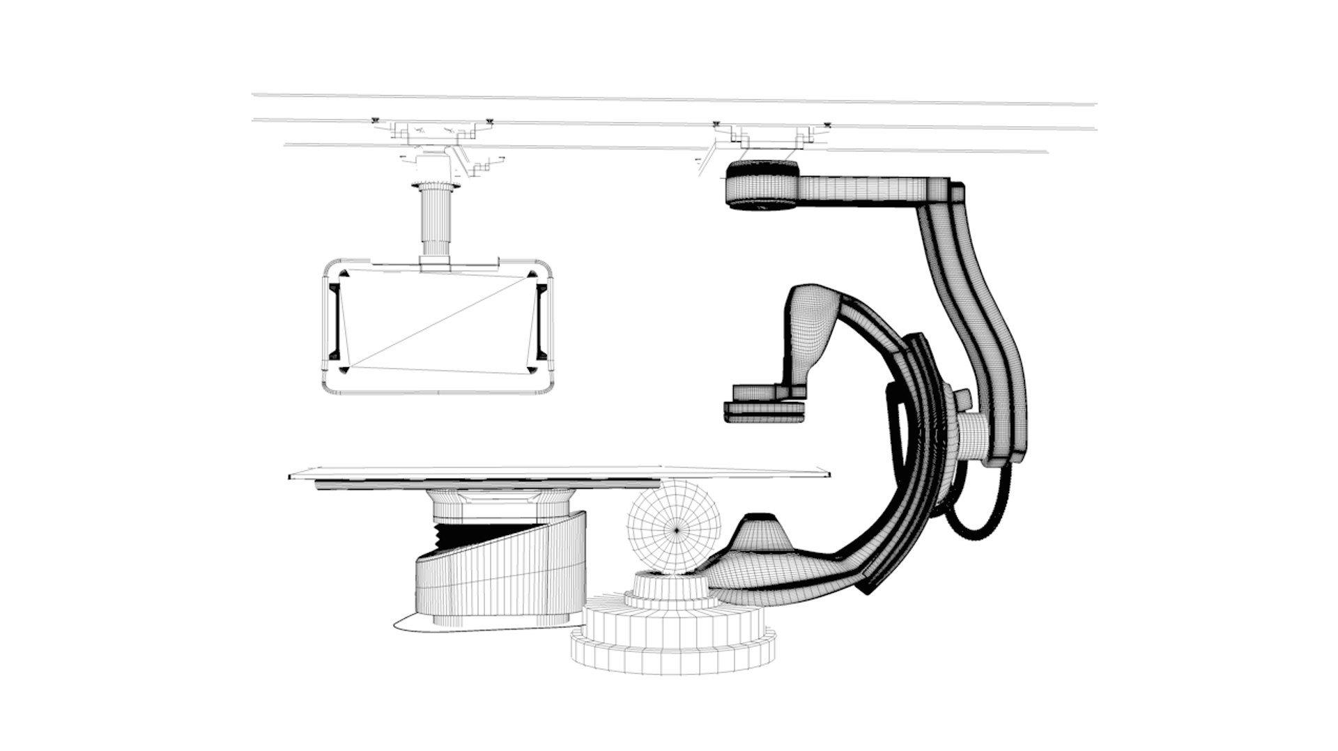xray machine 3d model