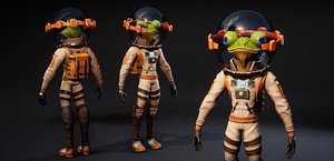 Frog SpaceSuit 01 model