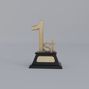 3D model First place trophy