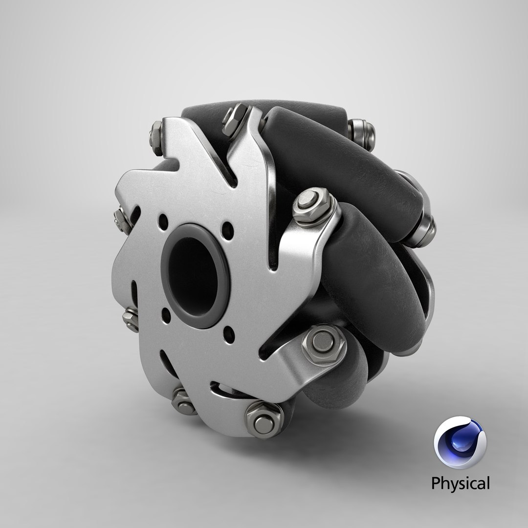 Mecanum Omni Wheel 1 3D TurboSquid 1714476