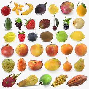 Fruits Collection 10 3D