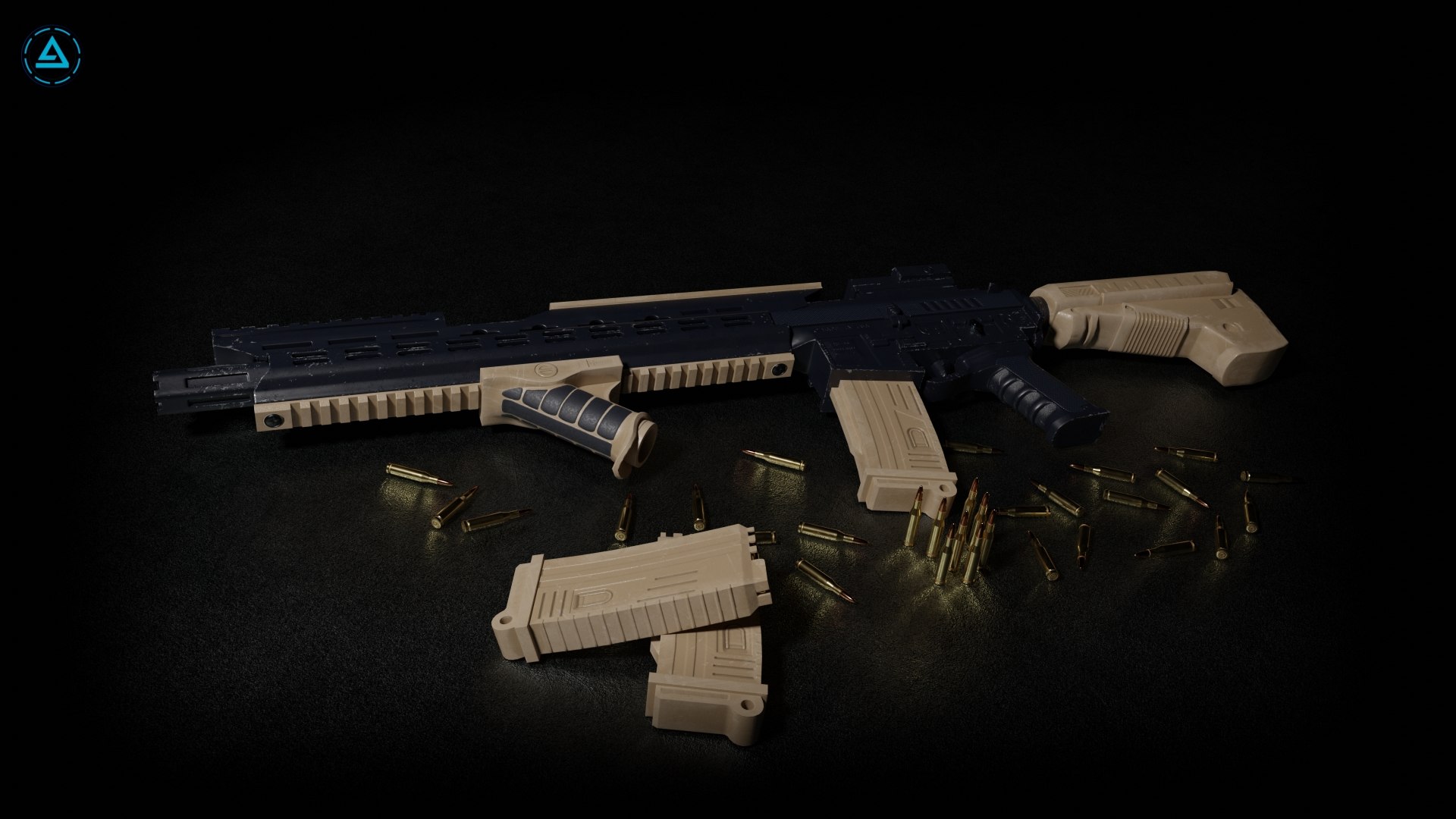 MG- 56 Assault rifle Low-poly model https://p.turbosquid.com/ts-thumb/Ng/1TR8KO/Za/04/jpg/1658258228/1920x1080/fit_q87/2afc047f493b706f950cd2a8e60a42461ebe659f/04.jpg