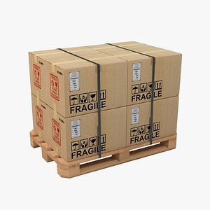 Pallet with Boxes