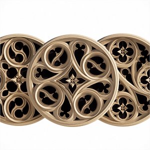 Rose Window Collection 3D