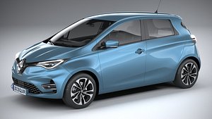 3D model Renault Zoe 2020