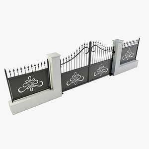 3D wrought iron