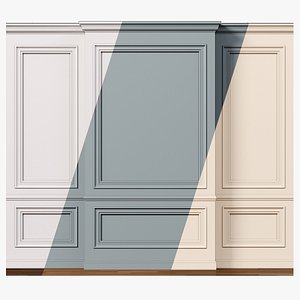 Wall molding 9  Boiserie classic panels