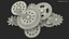 3D model cog gears
