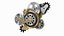 3D model cog gears